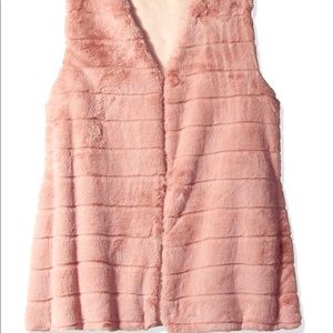 Echo Pink Fur Vest